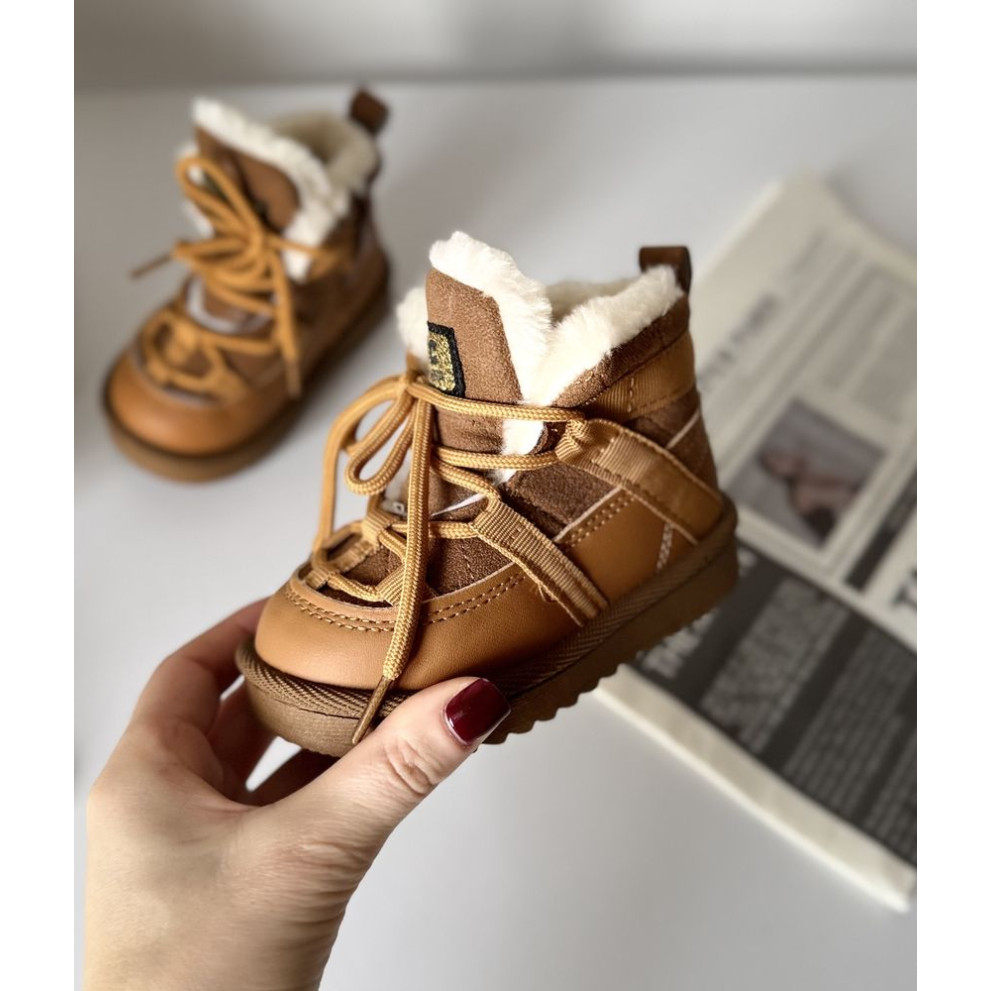 Уггі зимові дитячі O'G'C' колір коричневий 10989