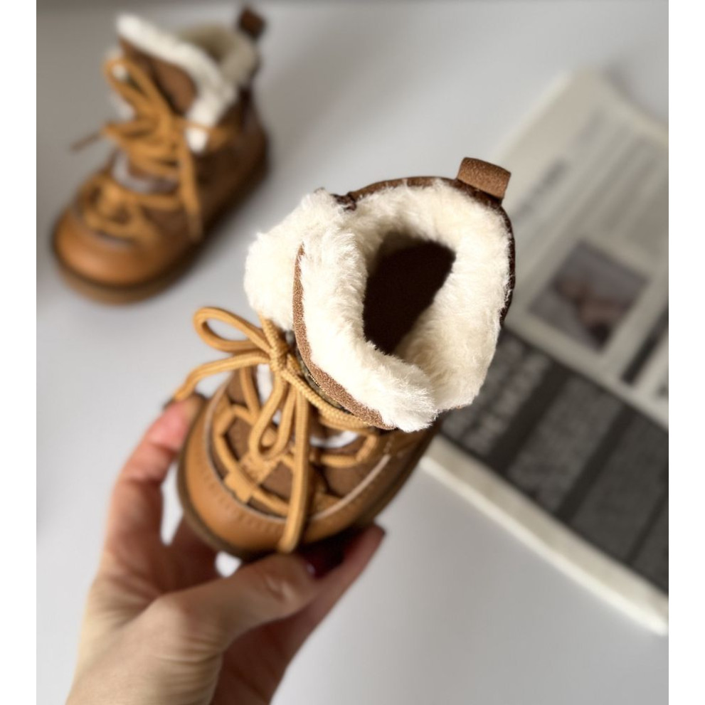 Уггі зимові дитячі O'G'C' колір коричневий 10989