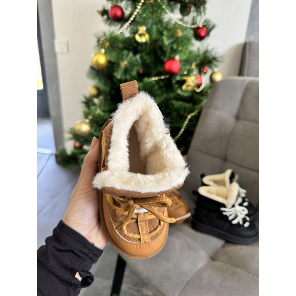 Уггі зимові дитячі O'G'C' колір коричневий 10989