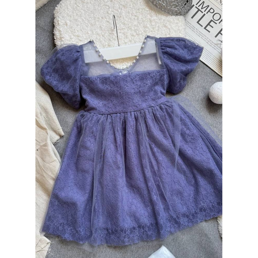 Сукня для дівчинки нарядна з намистиками 10990