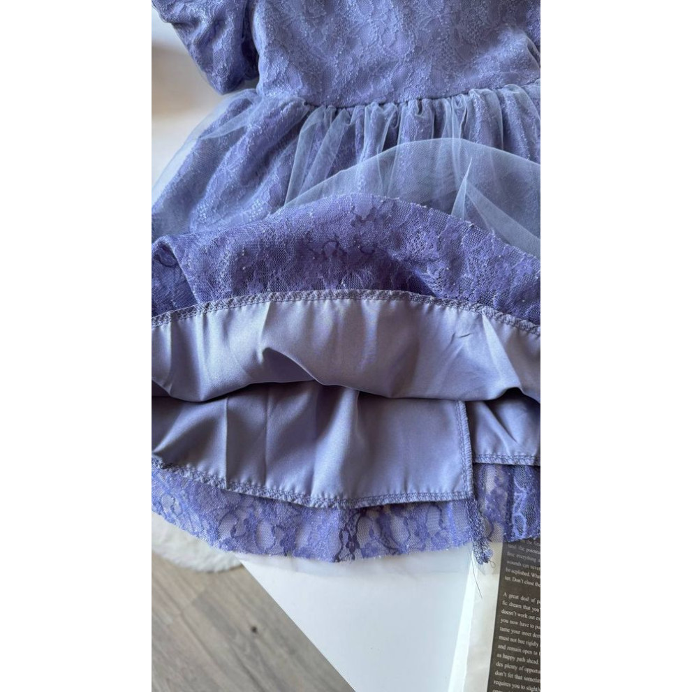 Сукня для дівчинки нарядна з намистиками 10990