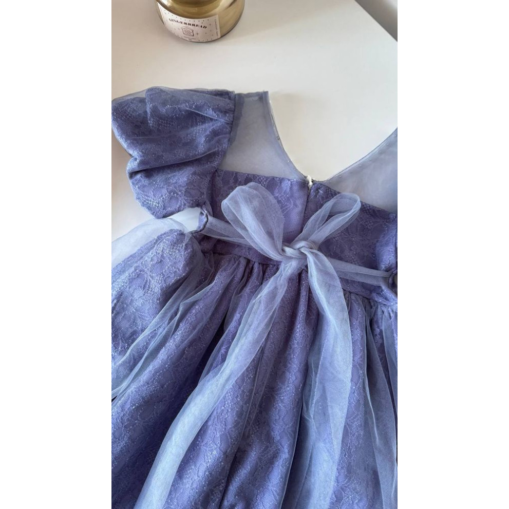 Сукня для дівчинки нарядна з намистиками 10990