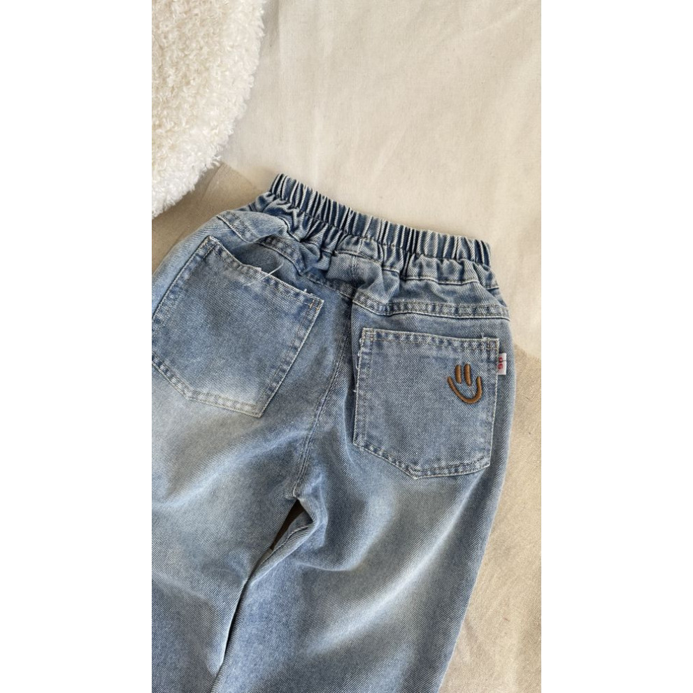 Джинси хлопчику Smile колір синій 11016