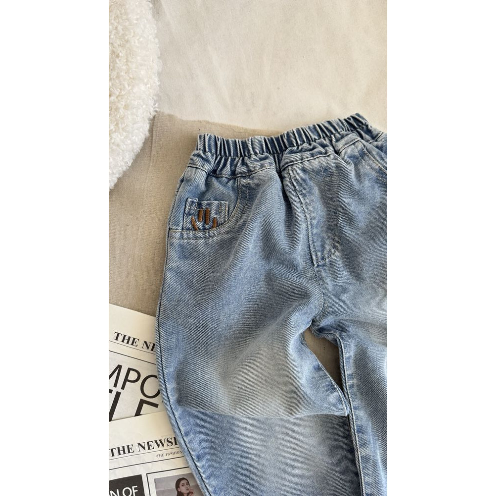 Джинси хлопчику Smile колір синій 11016