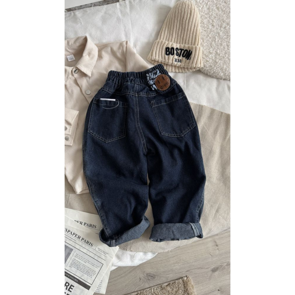 Джинси для хлопчика DREW колір темно-синій 11018