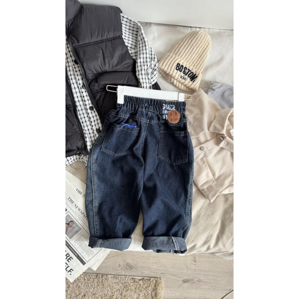 Джинси для хлопчика DREW колір темно-синій 11018