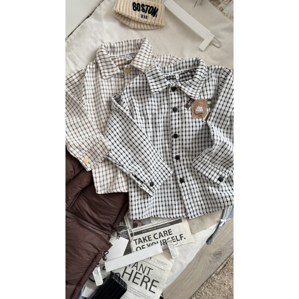 Сорочка стильна Error біла з чорним 11023