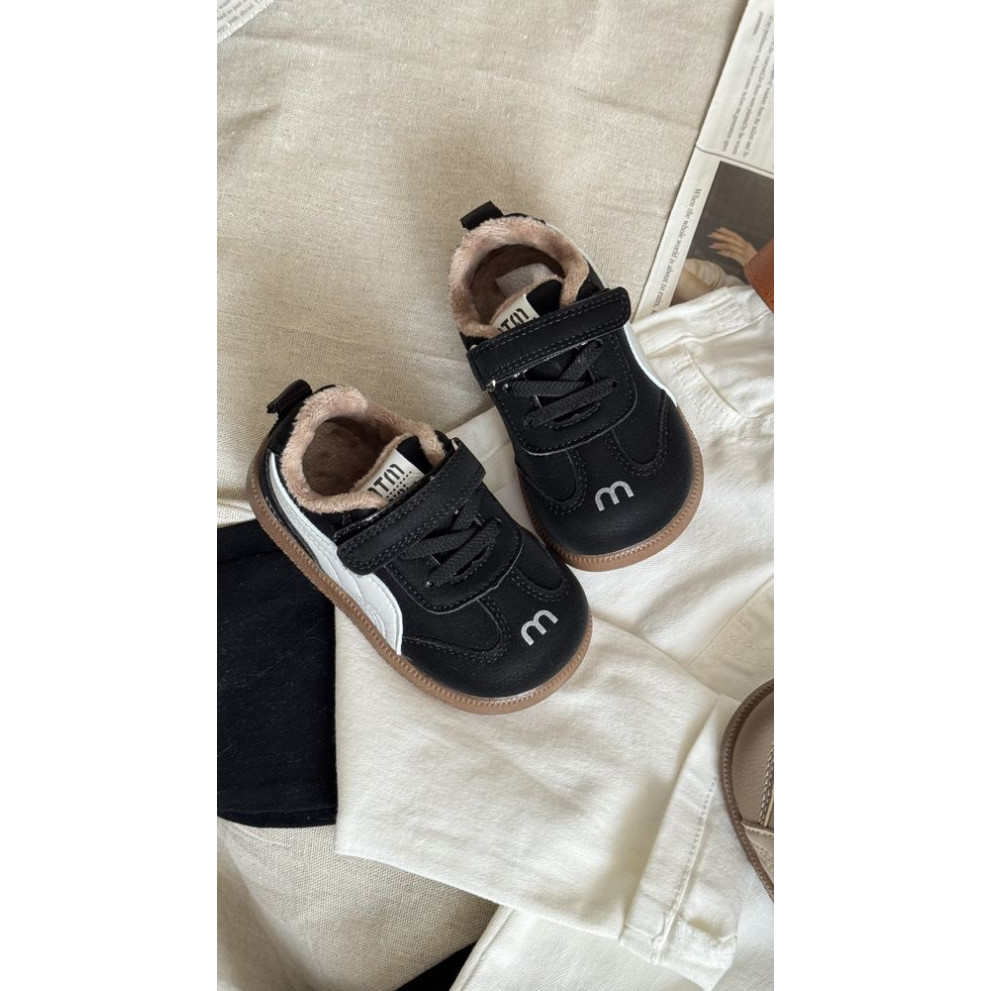 Кросівки дитячі утеплені m колір чорний 11030