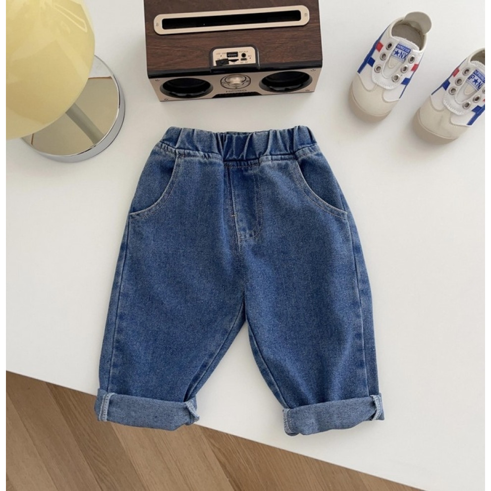 Стильні джинси хлопчику колір синій 11032