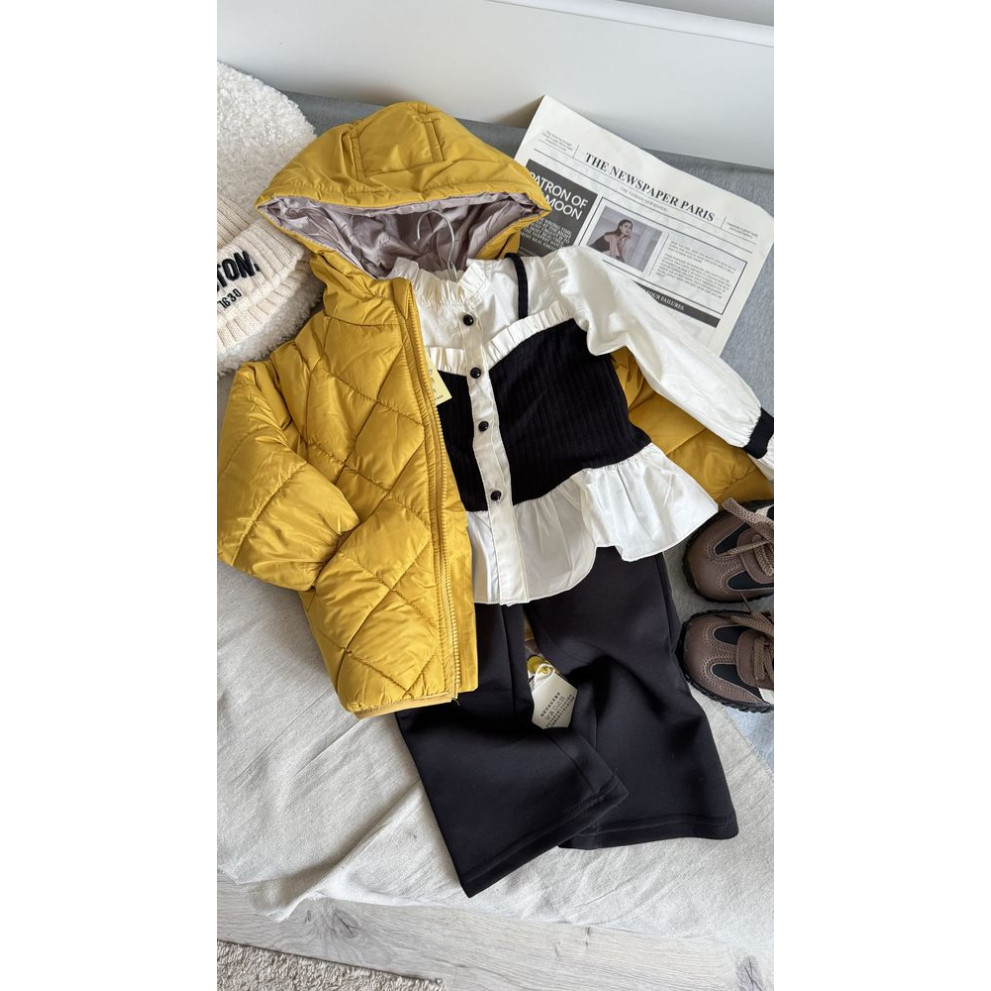 Костюм стильний для дівчинки з блузкою 11035