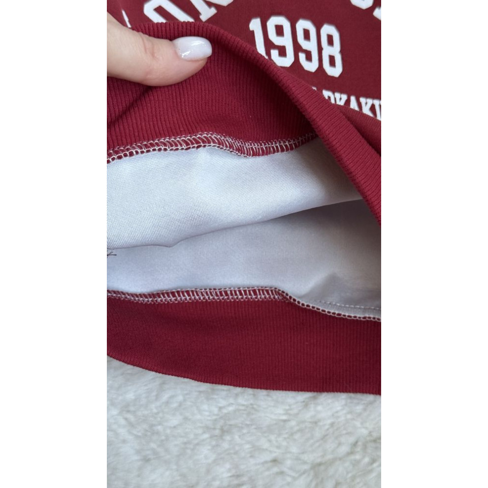 Спортивний костюм хлопчику колір червоний 11043