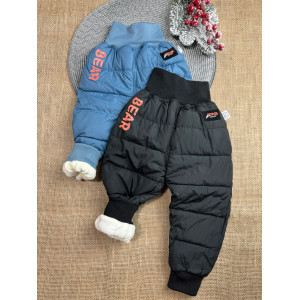 Утеплені штани Bear сині 10181