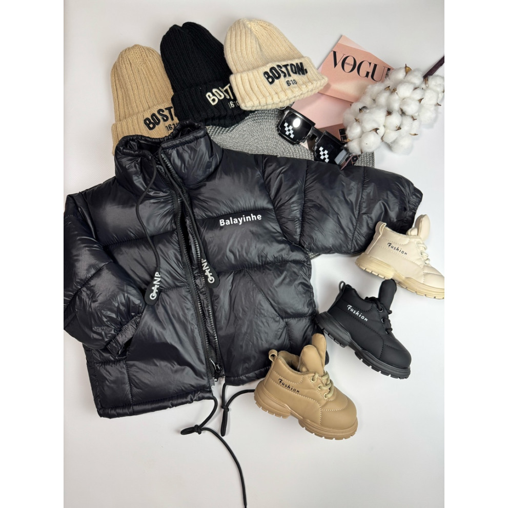 Курточка демісезонна Balayinhe колір чорний 10192