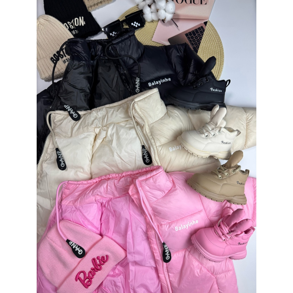 Курточка демісезонна Balayinhe колір чорний 10192