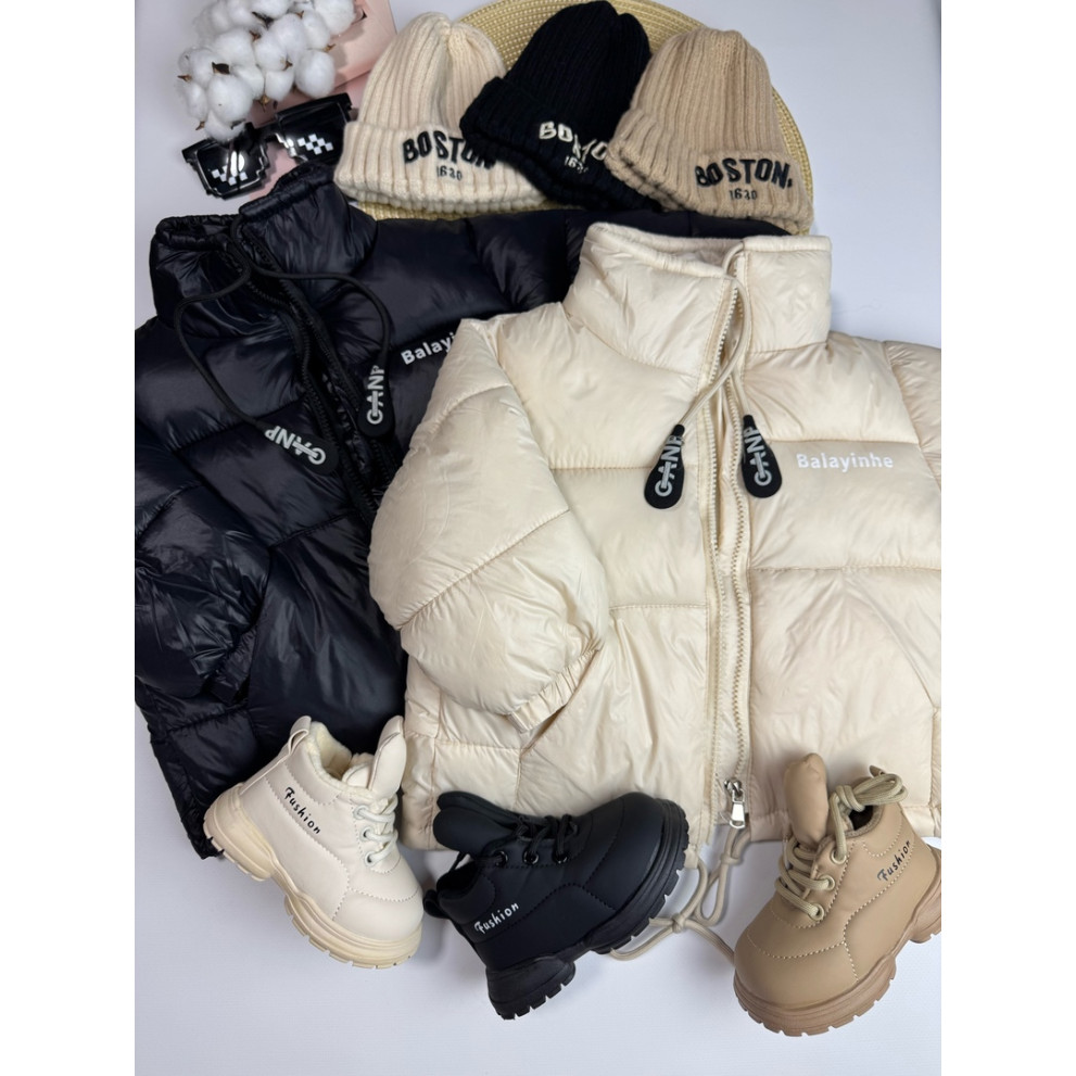 Курточка демісезонна Balayinhe колір чорний 10192