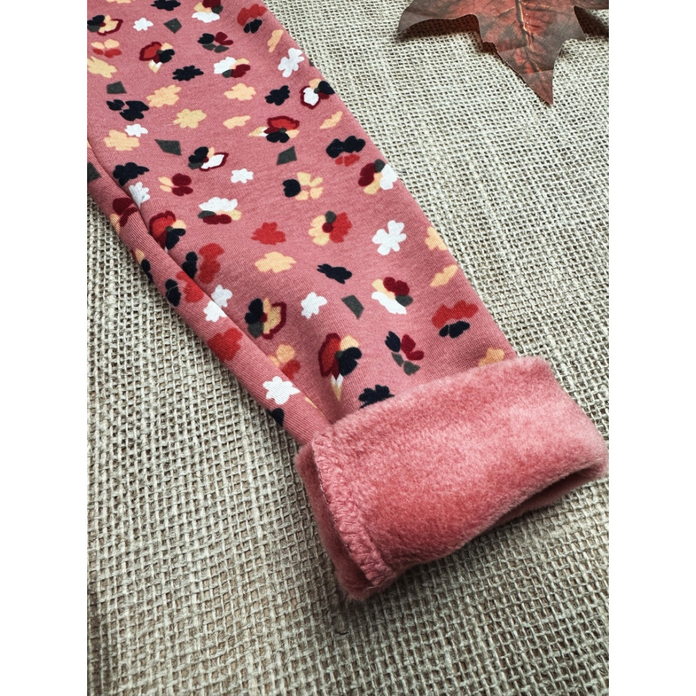 Утеплені лосинки для дівчинки 10195