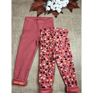 Утеплені лосинки для дівчинки 10196