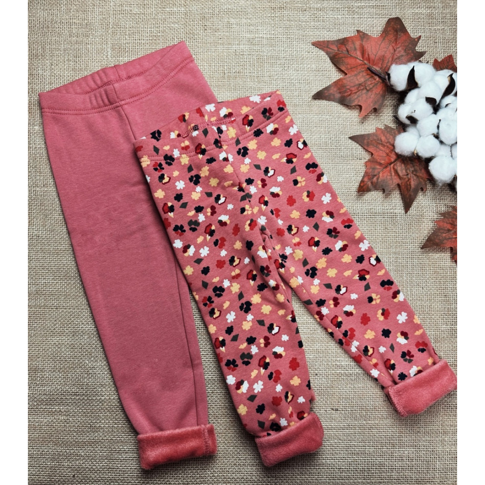 Утеплені лосинки для дівчинки 10196