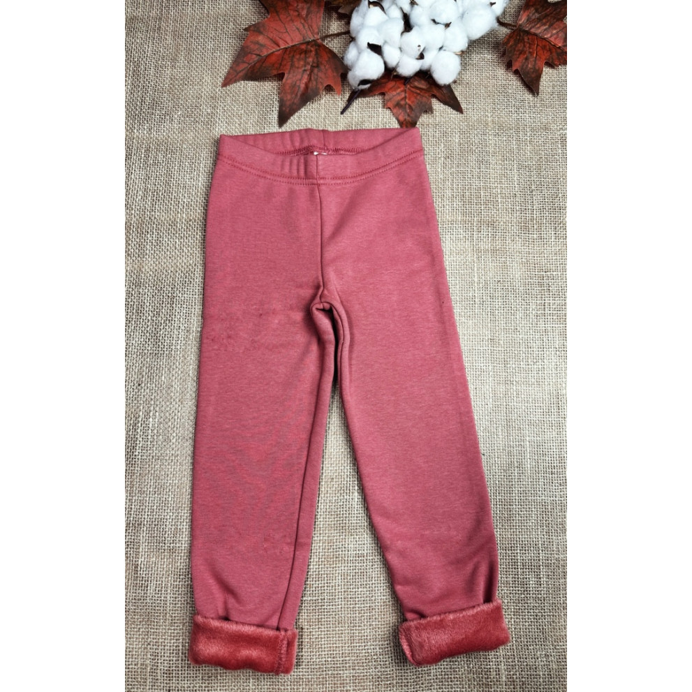 Утеплені лосинки для дівчинки 10196