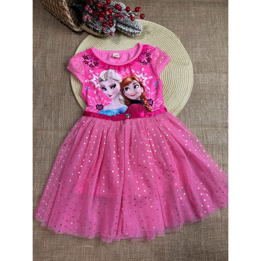 Сукня для дівчинки рожева 10242