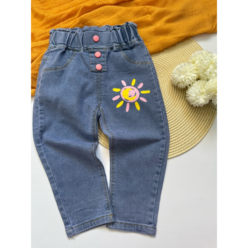 Джинси для дівчинки Sun 10354 Джинси для дівчинки Sun 10354