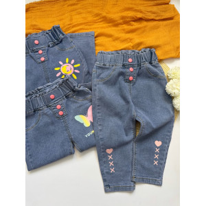 Джинси для дівчинки Sun 10354