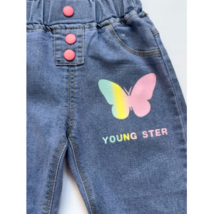 Джинси для дівчинки Метелик 10364