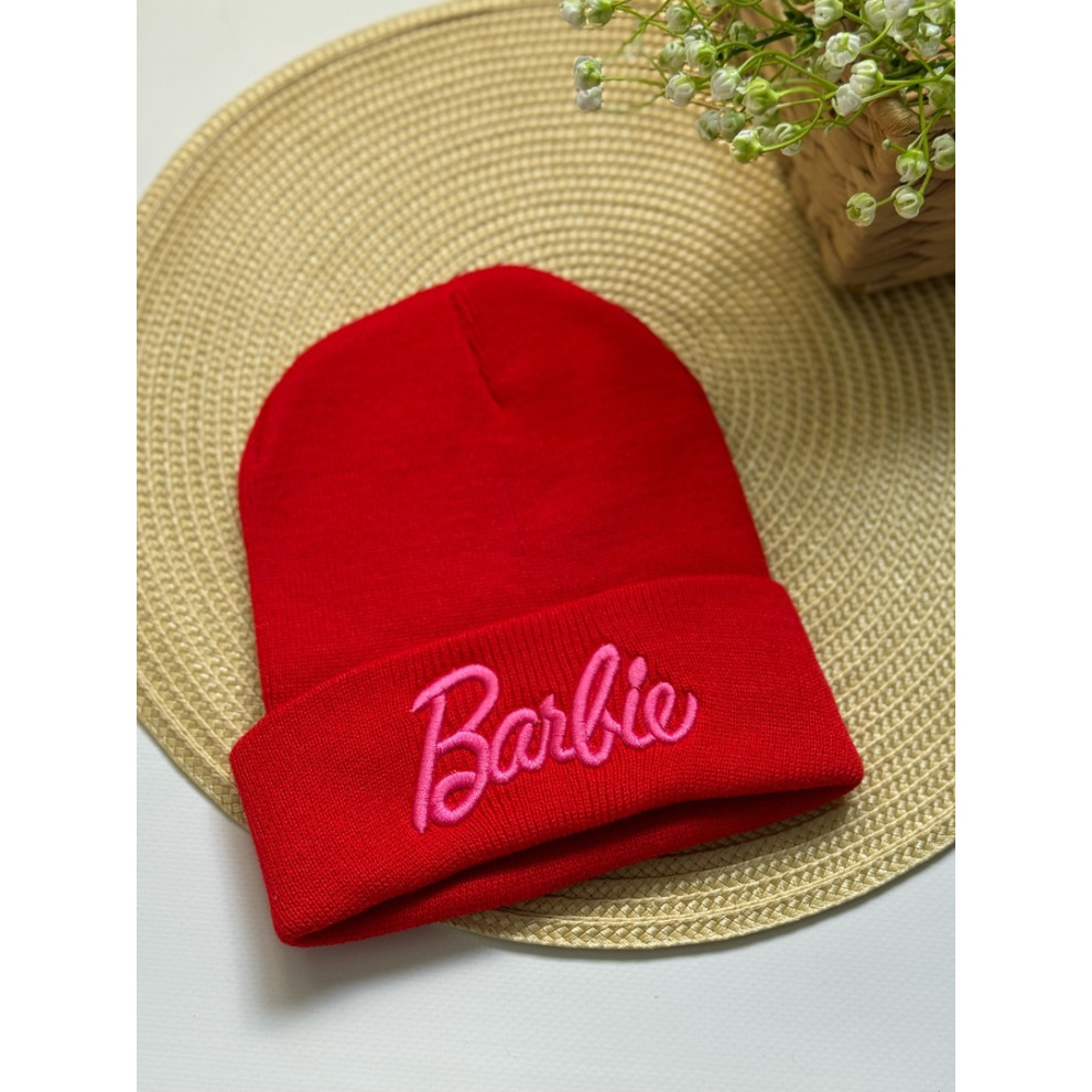 Шапка Барбі червона 10588