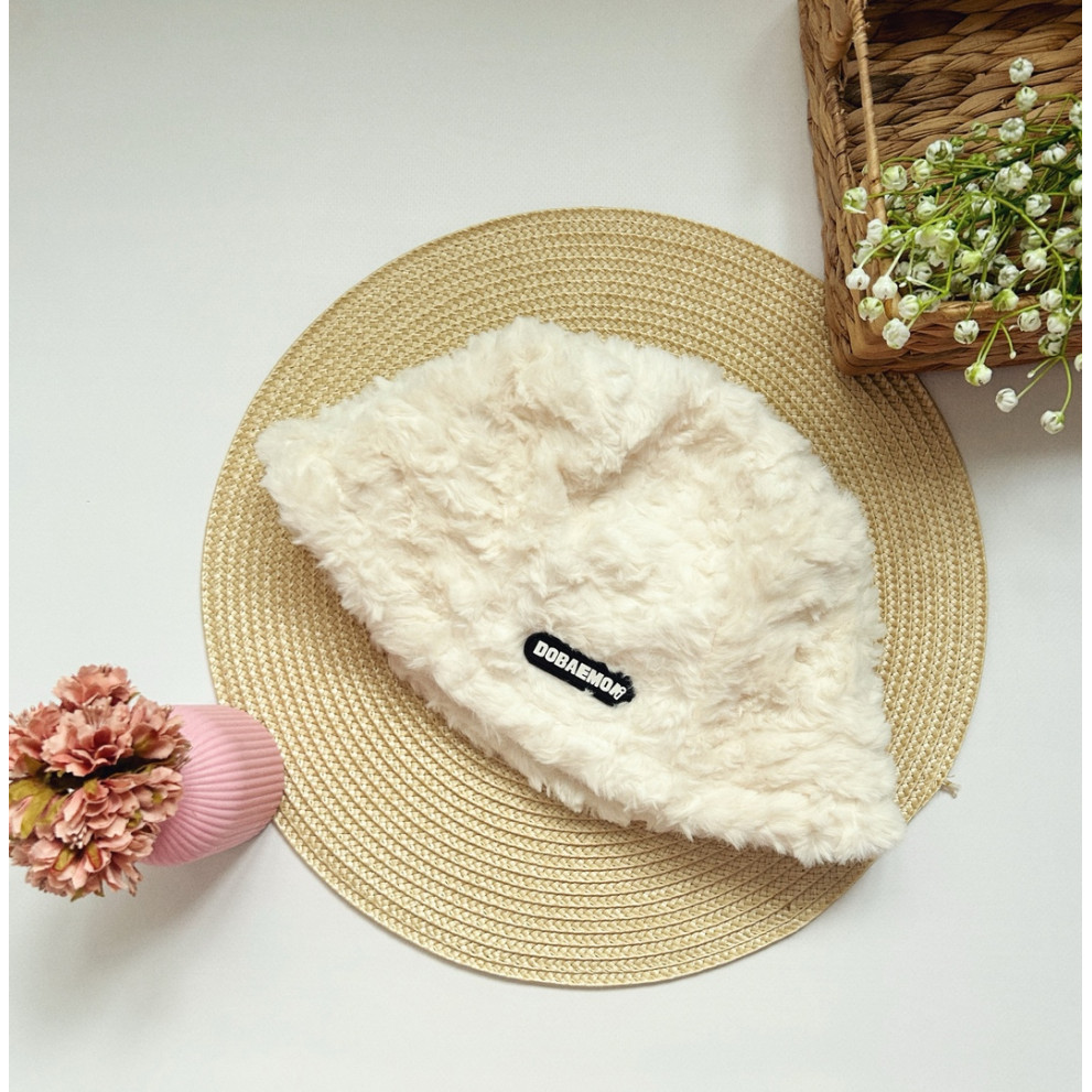 Капелюшок тедді  білий 10594