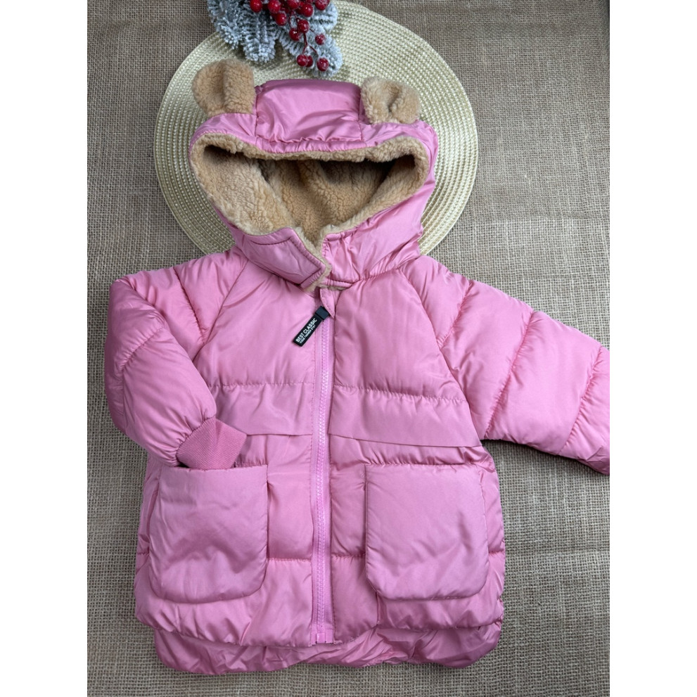 Куртка для дітей єврозима рожева 10603