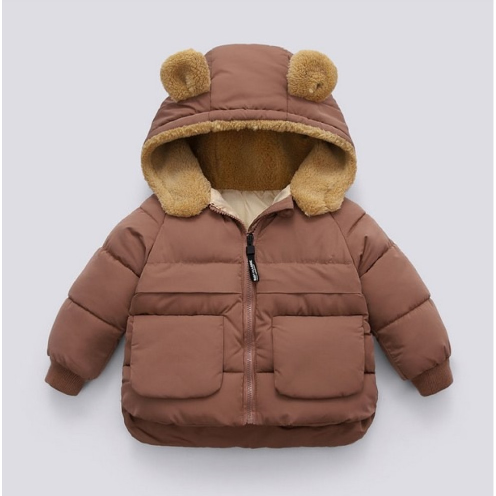 Куртка для дітей єврозима коричнева 10604