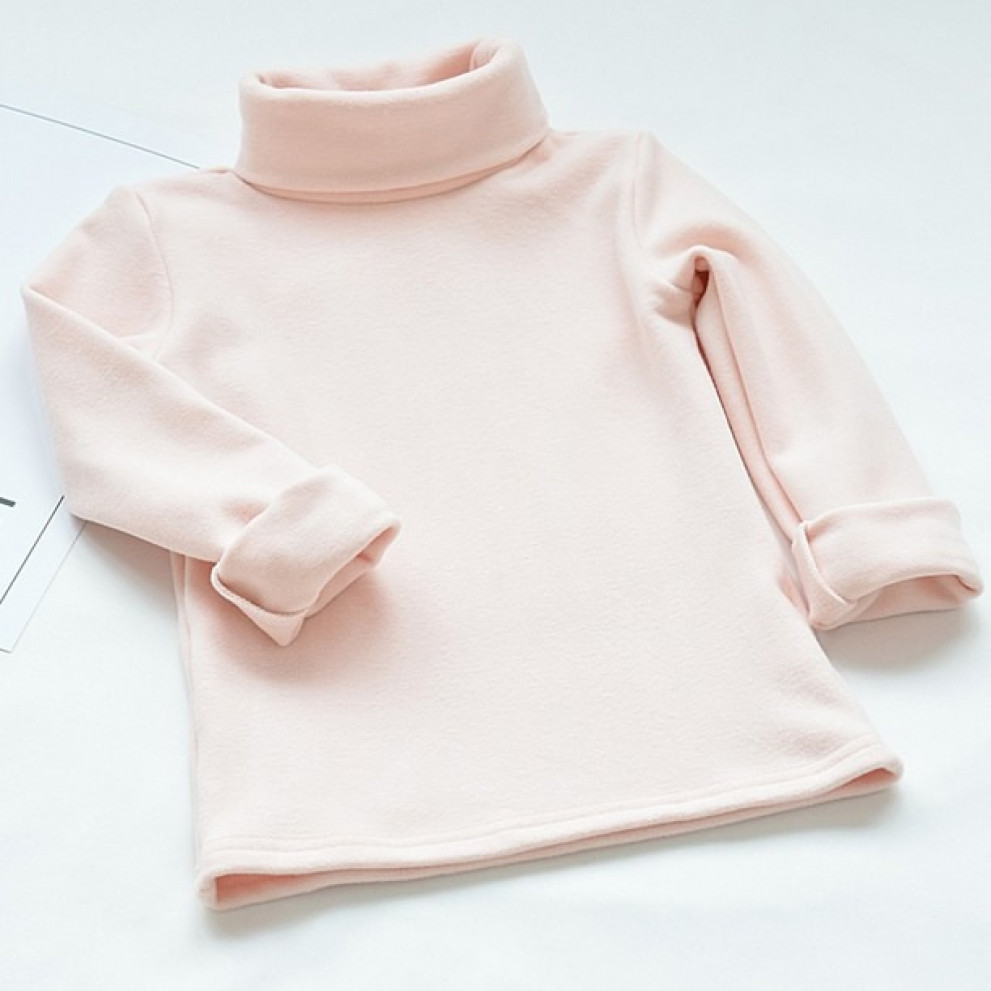 Водолазка-гольф для дівчинки рожевий 10620