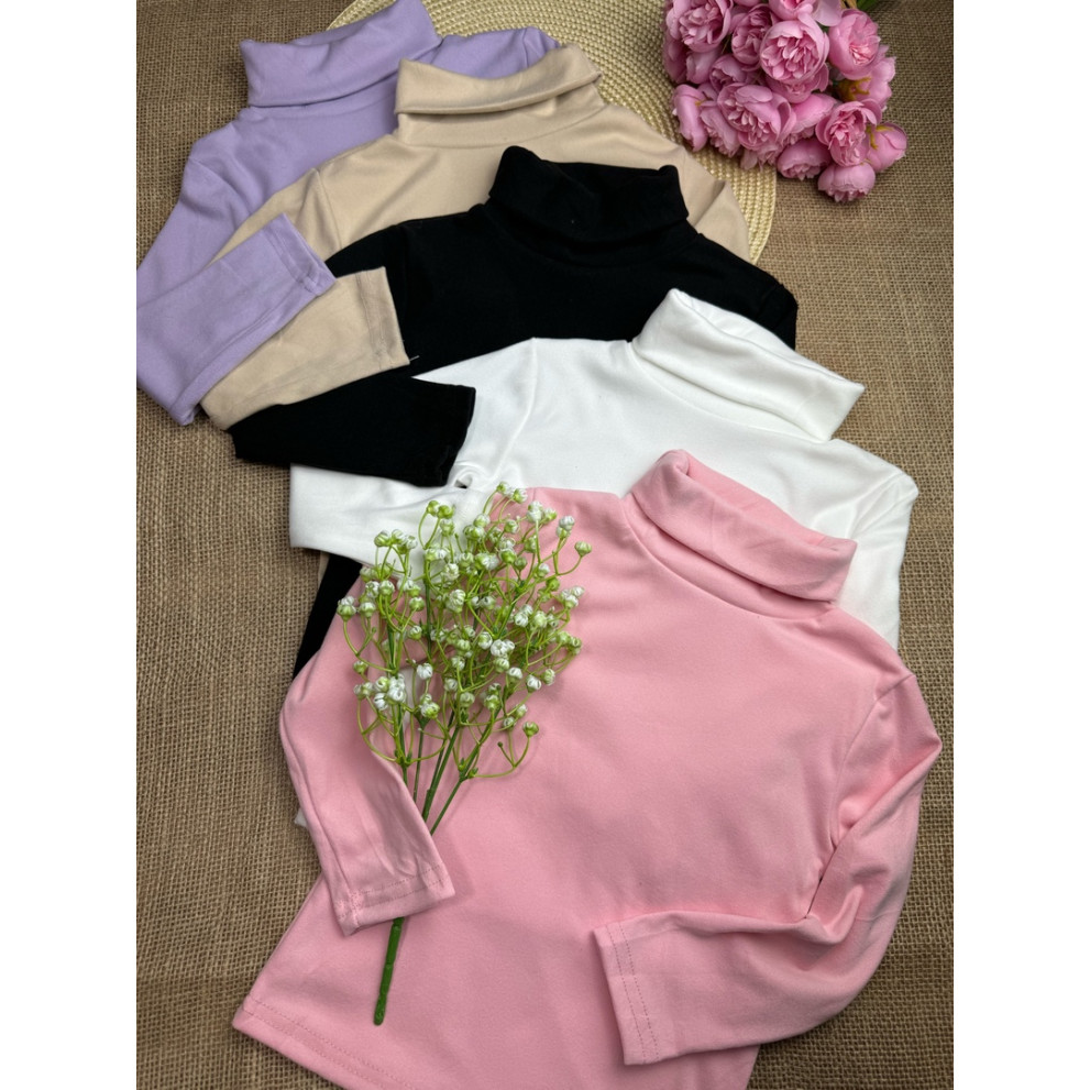 Водолазка-гольф дитячий світло-коричневий 10622 Водолазка-гольф дитячий світло-коричневий 10622