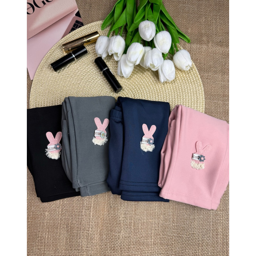 Лосини для дівчинки теплі рожевий 10649