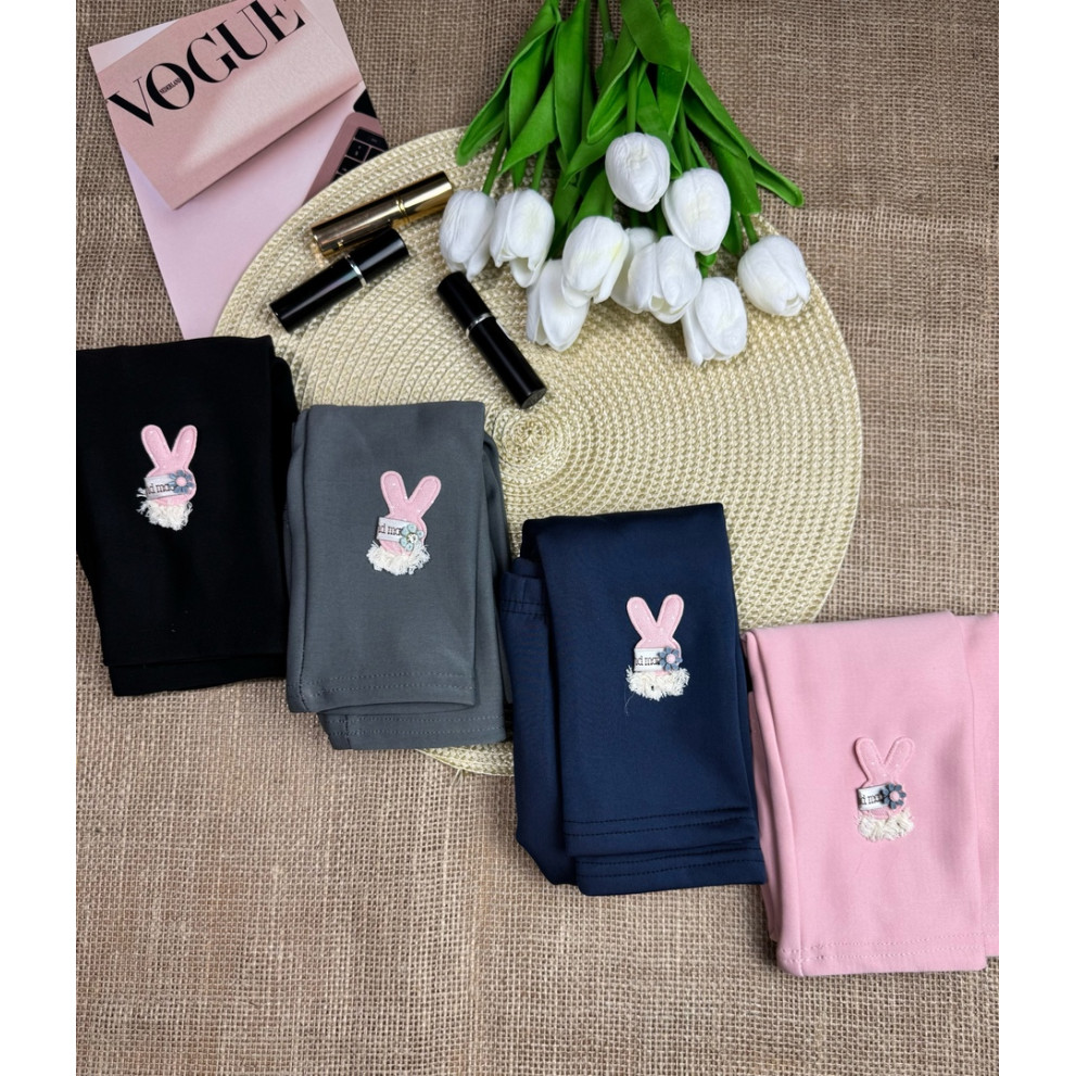 Лосини для дівчинки теплі сірий 10651