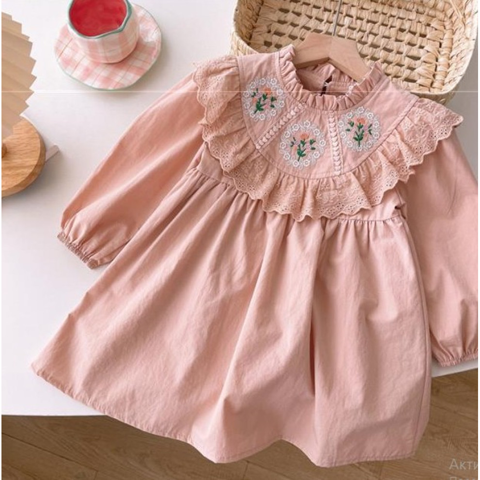 Сукня для дівчинки рожева 10676