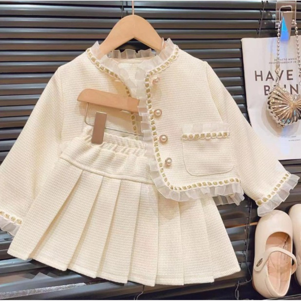 Комплект для дівчинки зі спідничкою 10679