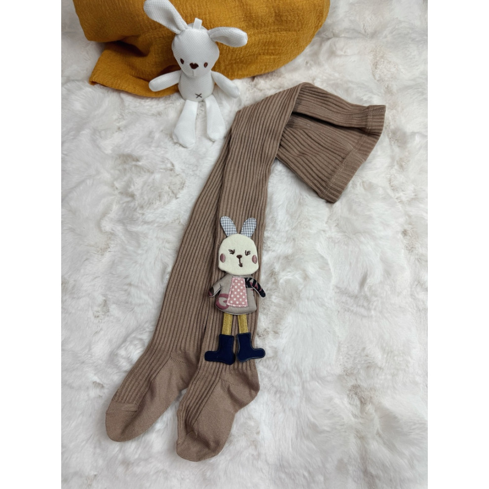 Колготки для дівчинки з зайчиком 10692