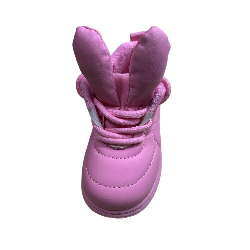 Чобітки дитячі демісезонні з вушками Fushion колір рожевий 10702