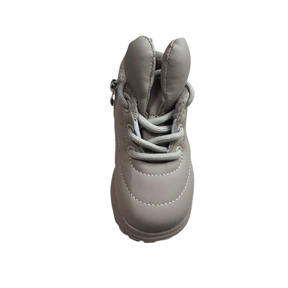 Чобітки дитячі демісезонні з вушками Fushion колір бежевий 10703