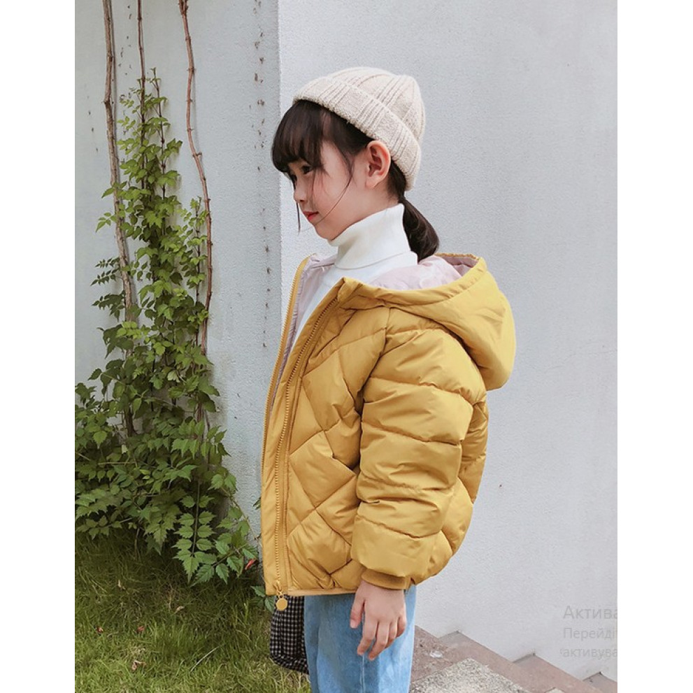 Демісезонна куртка дитяча колір жовтий 10714 Демісезонна куртка дитяча колір жовтий 10714