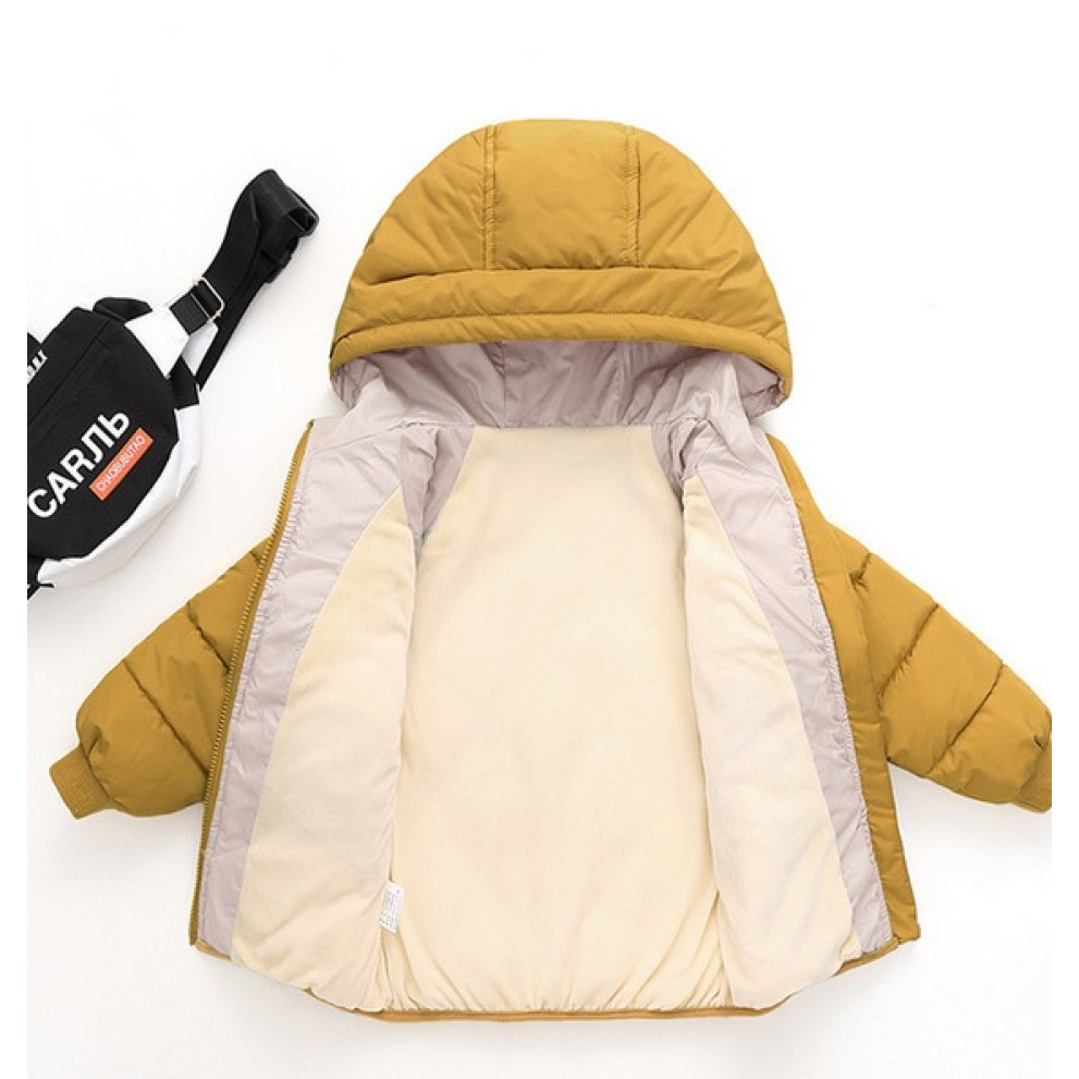 Демісезонна куртка дитяча колір жовтий 10714 Демісезонна куртка дитяча колір жовтий 10714