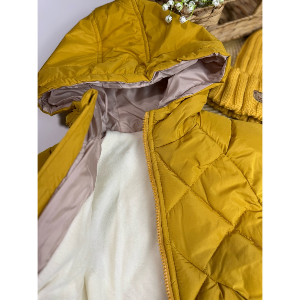 Демісезонна куртка дитяча колір жовтий 10714 Демісезонна куртка дитяча колір жовтий 10714