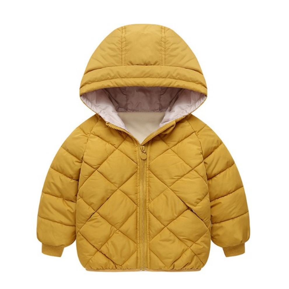 Демісезонна куртка дитяча колір жовтий 10714