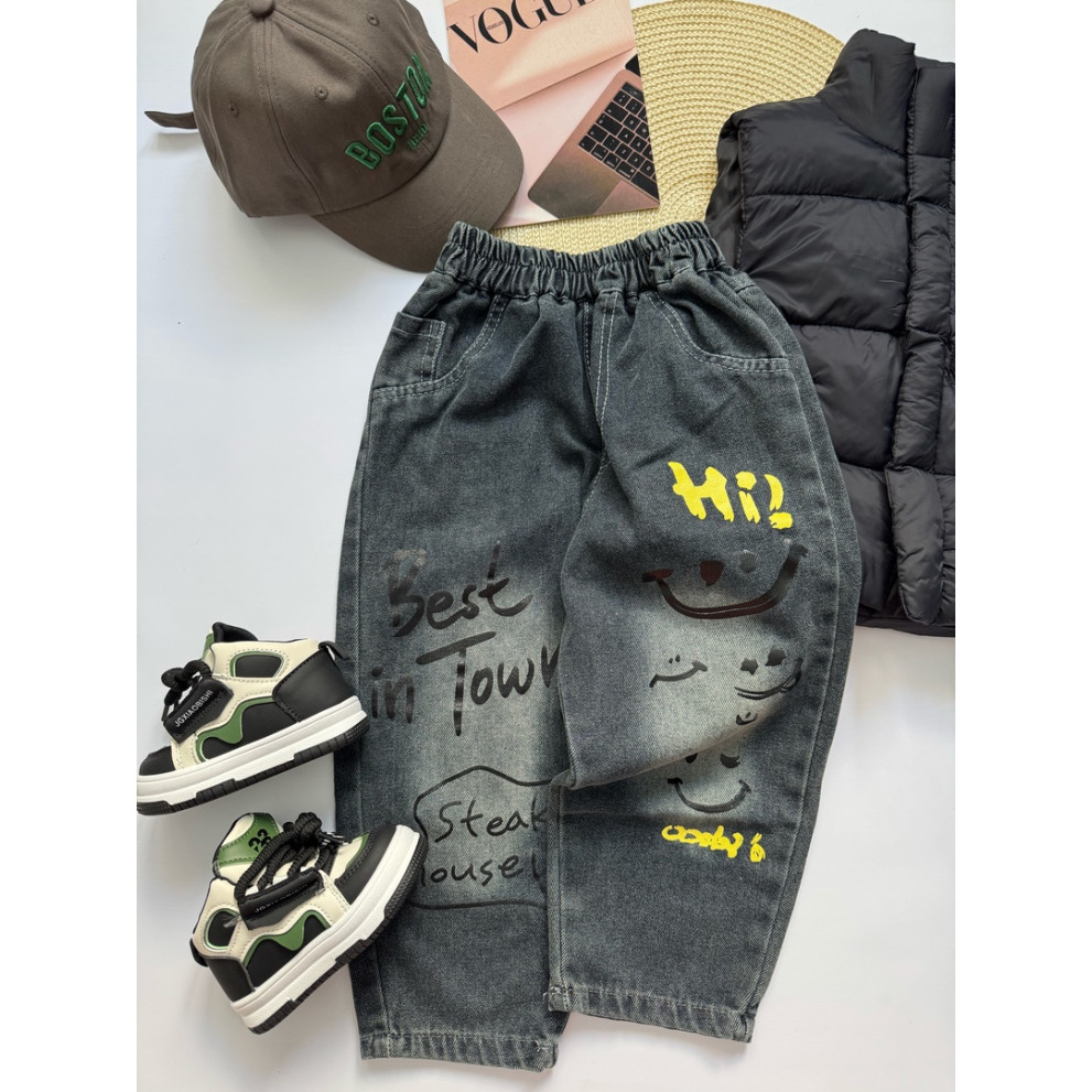 Джинси стильні Hi для хлопчика 10723 Джинси стильні Hi для хлопчика 10723