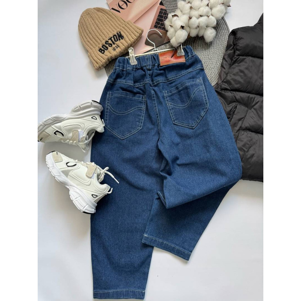 Джинси для хлопчика Cowboy колір темно-синій 10729