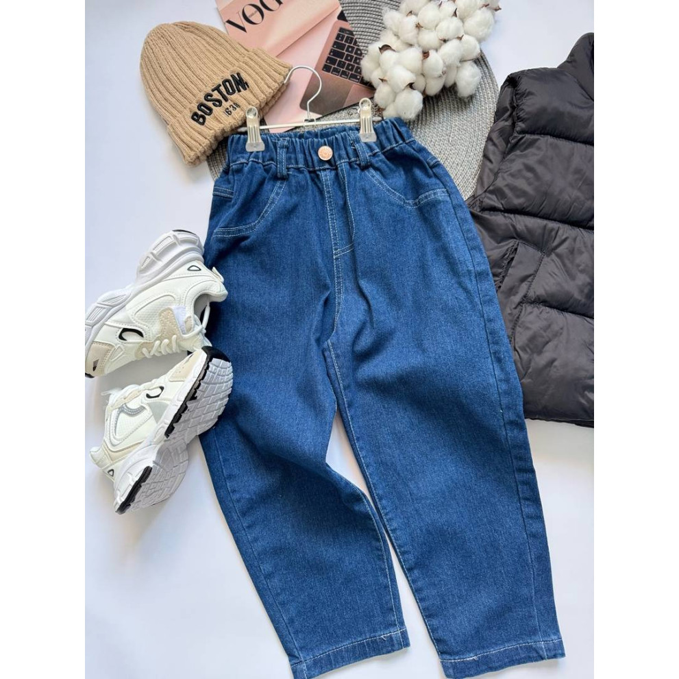 Джинси для хлопчика Cowboy колір темно-синій 10729