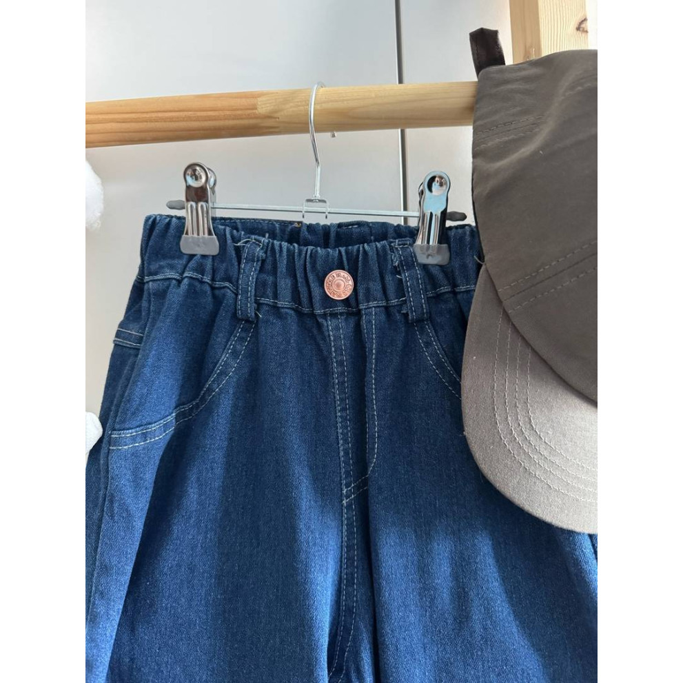 Джинси для хлопчика Cowboy колір темно-синій 10729