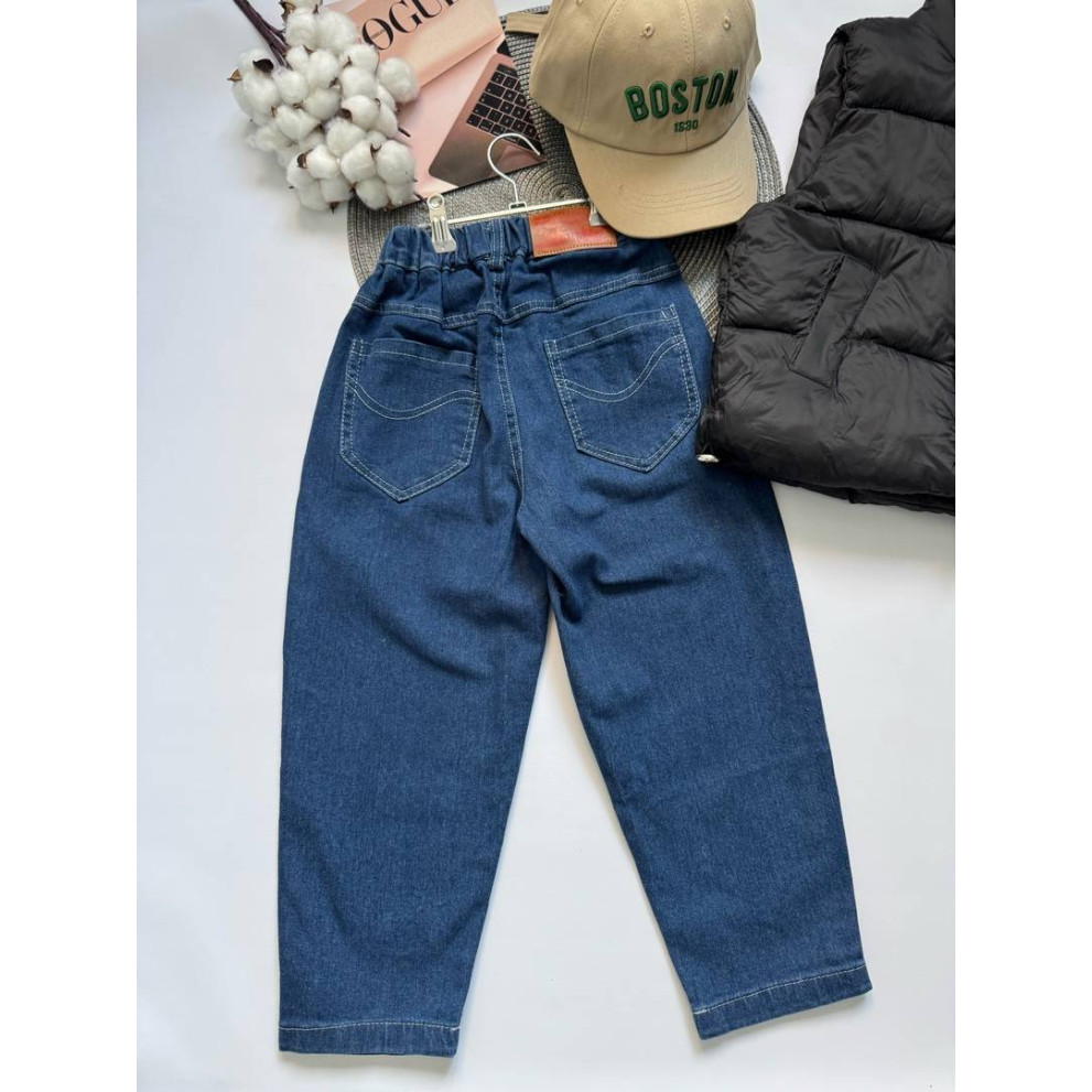 Джинси для хлопчика Cowboy колір темно-синій 10729