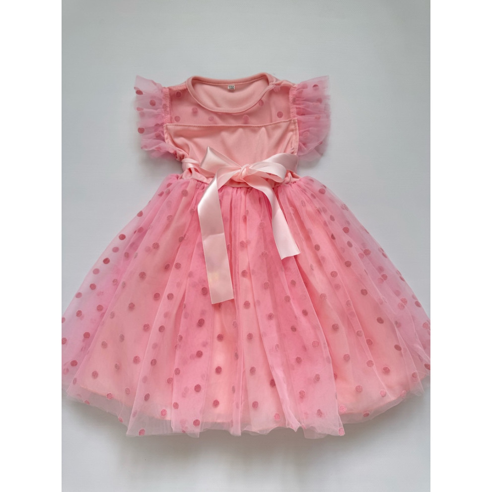 Сукня для дівчинки колір рожевий 10731